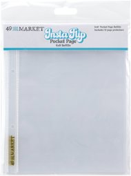 Zeige Details für 49 And Market InstaFlip Pocket Page-6"X8" Refills Bild von 49 And Market InstaFlip Pocket Page-6"X8" Refills