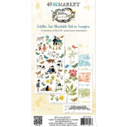 Zeige Details für 49 And Market Rub-On Transfer Set-Toddler Time Blendable Bild von 49 And Market Rub-On Transfer Set-Toddler Time Blendable