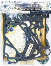 Zeige Details für 49 And Market Die-Cut Elements-Starlight Dreams Bild von 49 And Market Die-Cut Elements-Starlight Dreams