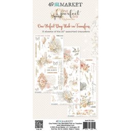 Zeige Details für 49 And Market Rub-On Transfer Set 6"X12"-One Perfect Day Bild von 49 And Market Rub-On Transfer Set 6"X12"-One Perfect Day