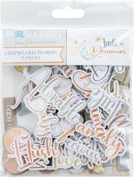 Zeige Details für 49 And Market Chipboard Set-Little Dreamer  Bild von 49 And Market Chipboard Set-Little Dreamer