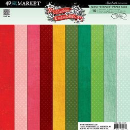 Zeige Details für 49 And Market Staples Pack 12"X12"-Mistletoe And Memories Bild von 49 And Market Staples Pack 12"X12"-Mistletoe And Memories