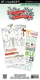 Zeige Details für 49 And Market Rub-On Transfer Set-Essential, Mistletoe And Memories Bild von 49 And Market Rub-On Transfer Set-Essential, Mistletoe And Memories