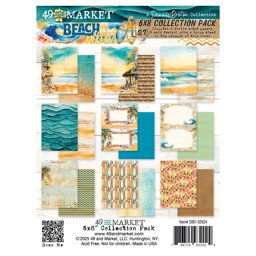 Zeige Details für 49 And Market Collection Pack 6"X8"-Beach Vibes Bild von 49 And Market Collection Pack 6"X8"-Beach Vibes