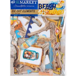 Zeige Details für 49 And Marketing Die-Cuts-Elements, Beach Vibes Bild von 49 And Marketing Die-Cuts-Elements, Beach Vibes