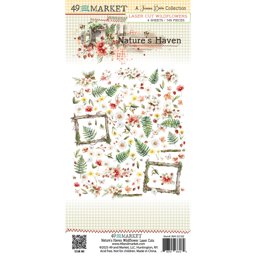 Zeige Details für 49 And Market Laser Cut Outs-Wildflower, Nature's Haven Bild von 49 And Market Laser Cut Outs-Wildflower, Nature's Haven