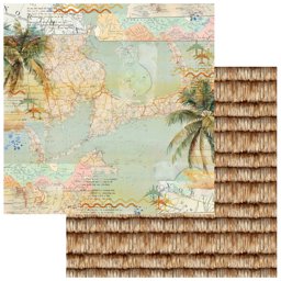 Zeige Details für Beach Vibes Double-Sided Cardstock 12"X12"-Saltwater Bild von Beach Vibes Double-Sided Cardstock 12"X12"-Saltwater