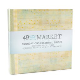 Zeige Details für 49 And Market Foundations Binder Album Kit-Sunny Bild von 49 And Market Foundations Binder Album Kit-Sunny