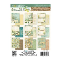 Zeige Details für 49 And Market Collection Pack 6"X8"-Botanical Buzz Bild von 49 And Market Collection Pack 6"X8"-Botanical Buzz