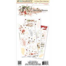Zeige Details für 49 And Market Rub-On Transfer Set 6"X12"-Nature's Haven Bild von 49 And Market Rub-On Transfer Set 6"X12"-Nature's Haven