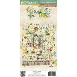 Zeige Details für 49 And Market Laser Cut Outs-Element, Botanical Buzz Bild von 49 And Market Laser Cut Outs-Element, Botanical Buzz