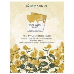 Zeige Details für 49 And Market Collection Pack 6"X8"-Color Swatch: Ochre Bild von 49 And Market Collection Pack 6"X8"-Color Swatch: Ochre