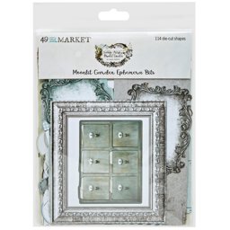 Zeige Details für 49 And Market Ephemera Bits-Vintage Artistry Moonlit Garden Bild von 49 And Market Ephemera Bits-Vintage Artistry Moonlit Garden