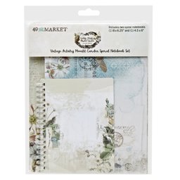 Zeige Details für 49 And Market Spiral Notizbuch Set-Vintage Artistry Moonlit Garden Bild von 49 And Market Spiral Notizbuch Set-Vintage Artistry Moonlit Garden