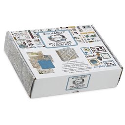 Zeige Details für 49 And Market Big Picture Album Kit-Wherever Bild von 49 And Market Big Picture Album Kit-Wherever