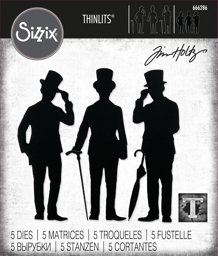 Zeige Details für Sizzix Thinlits Dies By Tim Holtz 5/Pkg-Gentlemen Bild von Sizzix Thinlits Dies By Tim Holtz 5/Pkg-Gentlemen