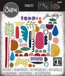 Zeige Details für Sizzix Thinlits Dies By Tim Holtz 43/Pkg-Abstract Elements Bild von Sizzix Thinlits Dies By Tim Holtz 43/Pkg-Abstract Elements
