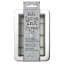 Zeige Details für Tim Holtz Mini Distress Ink Storage Tin Bild von Tim Holtz Mini Distress Ink Storage Tin