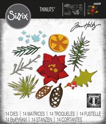 Zeige Details für Sizzix Thinlits Dies By Tim Holtz 14/Pkg-Modern Festive Bild von Sizzix Thinlits Dies By Tim Holtz 14/Pkg-Modern Festive