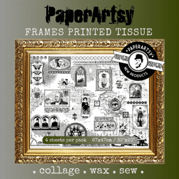 Zeige Details für PaperArtsy Printed Tissue - Frames Bild von PaperArtsy Printed Tissue - Frames