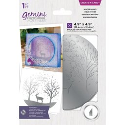 Zeige Details für Gemini Creat A Card Foil Stamp Winter Wishes Bild von Gemini Creat A Card Foil Stamp Winter Wishes