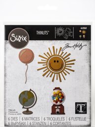 Zeige Details für Sizzix Thinlits Dies By Tim Holtz-Circle Play Bild von Sizzix Thinlits Dies By Tim Holtz-Circle Play