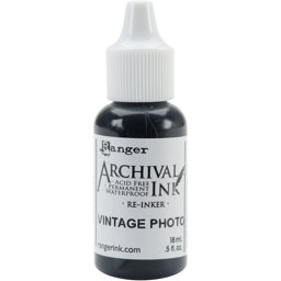 Zeige Details für Tim Holtz Distress Archival Reinker-Vintage Photo Bild von Tim Holtz Distress Archival Reinker-Vintage Photo