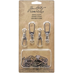 Zeige Details für Idea-Ology Metal Swivel Clasp W/Chain 2.78" To 3.75" 12/Pkg-Antique Nickel, Brass & Copper Bild von Idea-Ology Metal Swivel Clasp W/Chain 2.78" To 3.75" 12/Pkg-Antique Nickel, Brass & Copper