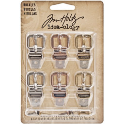 Zeige Details für Idea-Ology Metal Buckles W/Brads 1.5" 6/Pkg-Antique Nickel, Brass & Copper Bild von Idea-Ology Metal Buckles W/Brads 1.5" 6/Pkg-Antique Nickel, Brass & Copper