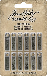 Zeige Details für Idea-Ology Metal Story Sticks .25"X1" 12/Pkg-  Bild von Idea-Ology Metal Story Sticks .25"X1" 12/Pkg-