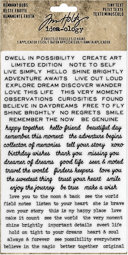 Zeige Details für Idea-Ology Remnant Rubs Rub-Ons 4.75"X7.75" 2/Pkg-Tiny Text Bild von Idea-Ology Remnant Rubs Rub-Ons 4.75"X7.75" 2/Pkg-Tiny Text