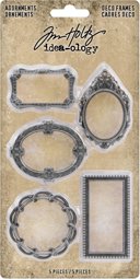 Zeige Details für Idea-Ology Metal Deco Frames 5/Pkg-  Bild von Idea-Ology Metal Deco Frames 5/Pkg-