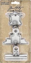 Zeige Details für Idea-Ology Metal Vintage Clips 3/Pkg-  Bild von Idea-Ology Metal Vintage Clips 3/Pkg-