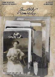 Zeige Details für Idea-Ology Found Relative Vintage Portraits 45/Pkg- Bild von Idea-Ology Found Relative Vintage Portraits 45/Pkg-
