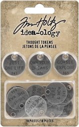 Zeige Details für Idea-Ology Metal Adornments 18/Pkg-Thought Tokens Bild von Idea-Ology Metal Adornments 18/Pkg-Thought Tokens