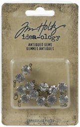 Zeige Details für Idea-Ology Metal Adornments 12/Pkg-Antiqued Gems Bild von Idea-Ology Metal Adornments 12/Pkg-Antiqued Gems