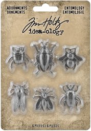 Zeige Details für Idea-Ology Metal Adornments 5/Pkg-Entomology Bild von Idea-Ology Metal Adornments 5/Pkg-Entomology