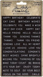 Zeige Details für Idea-Ology Sentiments Label Stickers 68/Pkg-  Bild von Idea-Ology Sentiments Label Stickers 68/Pkg-