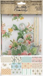 Zeige Details für Idea-Ology Worn Wallpaper Scraps 49/Pkg- Bild von Idea-Ology Worn Wallpaper Scraps 49/Pkg-