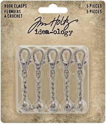 Zeige Details für Idea-Ology Metal Hook Clasps 5/Pkg-  Bild von Idea-Ology Metal Hook Clasps 5/Pkg-