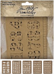 Zeige Details für Idea-Ology Stencil Cards 5.375"X3.75" 5/Pkg-  Bild von Idea-Ology Stencil Cards 5.375"X3.75" 5/Pkg-