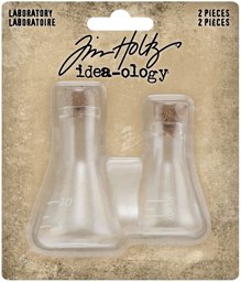 Zeige Details für Idea-Ology Small Corked Glass Flasks 2/Pkg-Laboratory 2" To 2.375" Bild von Idea-Ology Small Corked Glass Flasks 2/Pkg-Laboratory 2" To 2.375"