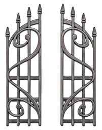 Zeige Details für Idea-Ology Metal Ornate Gates 2/Pkg- Bild von Idea-Ology Metal Ornate Gates 2/Pkg-