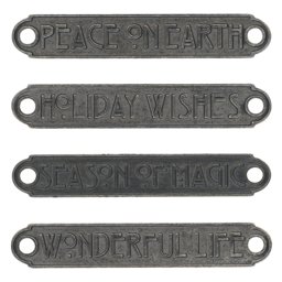 Zeige Details für Idea-Ology Metal Word Plaques 4/Pkg-Christmas Bild von Idea-Ology Metal Word Plaques 4/Pkg-Christmas