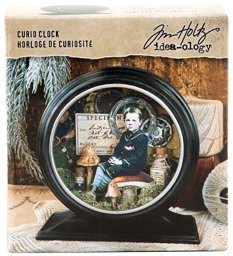 Zeige Details für Idea-Ology Curio Clock-Matte Black Bild von Idea-Ology Curio Clock-Matte Black