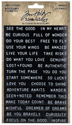 Zeige Details für Idea-Ology Sentiments Label Stickers 64/Pkg-Thoughts Bild von Idea-Ology Sentiments Label Stickers 64/Pkg-Thoughts