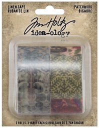 Zeige Details für Idea-Ology Linen Tape 1"X3yd 2/Pkg-Patchwork Bild von Idea-Ology Linen Tape 1"X3yd 2/Pkg-Patchwork