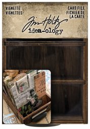Zeige Details für Idea-Ology Wooden Vignette Card File- Bild von Idea-Ology Wooden Vignette Card File-