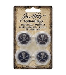 Zeige Details für Idea-Ology Metal Shape Seals 4/Pkg-Halloween Bild von Idea-Ology Metal Shape Seals 4/Pkg-Halloween