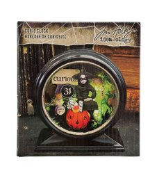 Zeige Details für Idea-Ology Curio Clock-Glossy Black -Halloween Bild von Idea-Ology Curio Clock-Glossy Black -Halloween